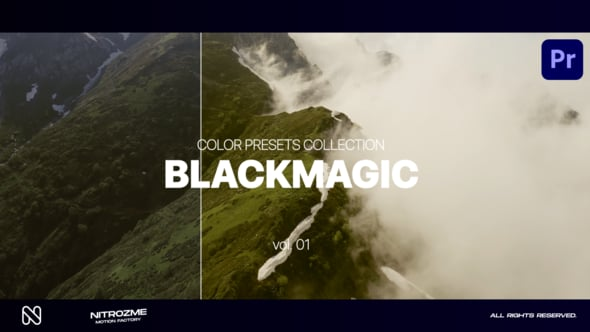 Blackmagic LUT Collection Vol. 01 for Premiere Pro（945231）-技能树
